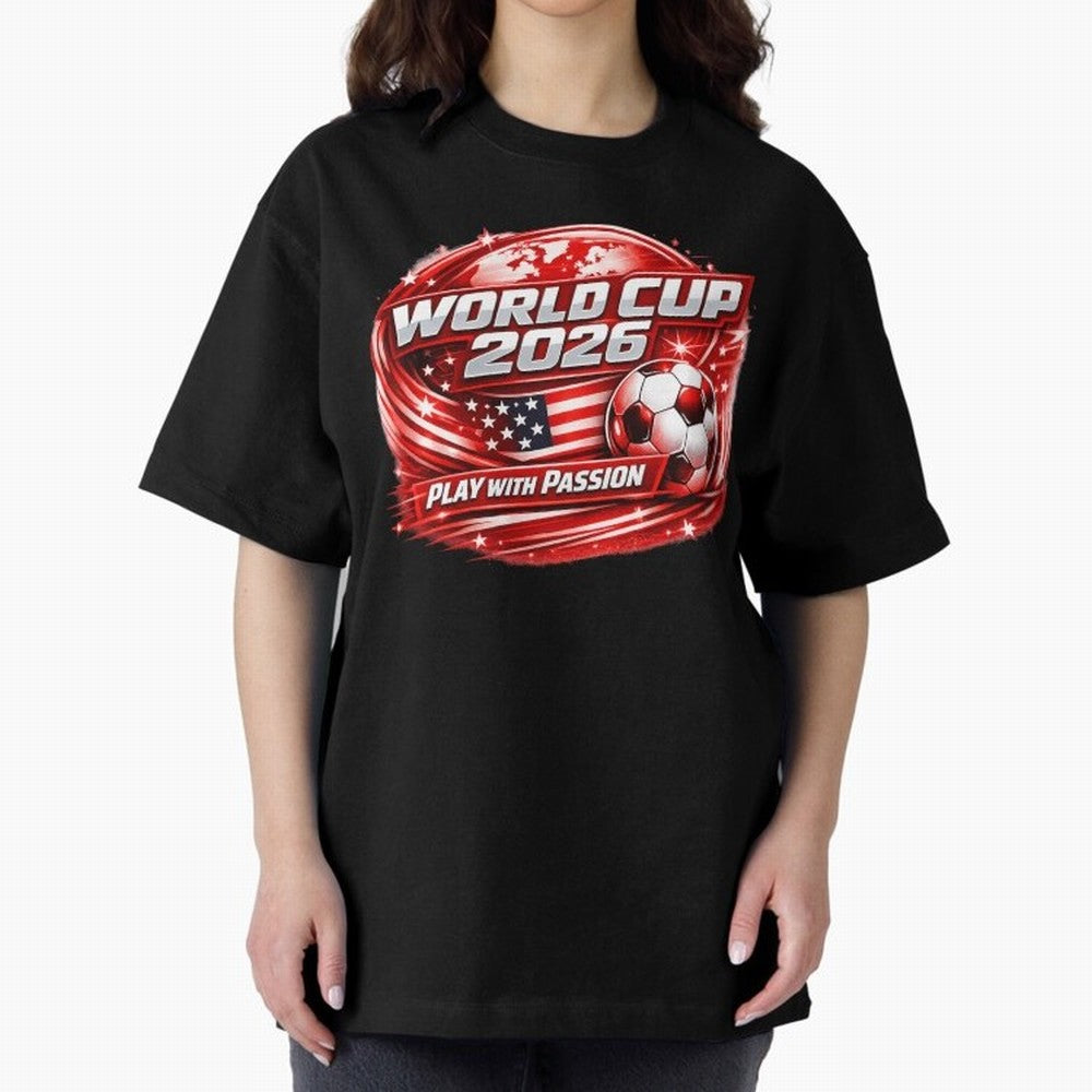 World Cup 2026 Classic T-Shirt Make Your Look Match Match Day Hype around FIFA World Cup 2026 Group Stage, Cristiano Ronaldo, Brazil, Portugal and Argentina, Soccer Culture, Superstar Moments, National Team Dreams and Competitive Fire; Made for Die
