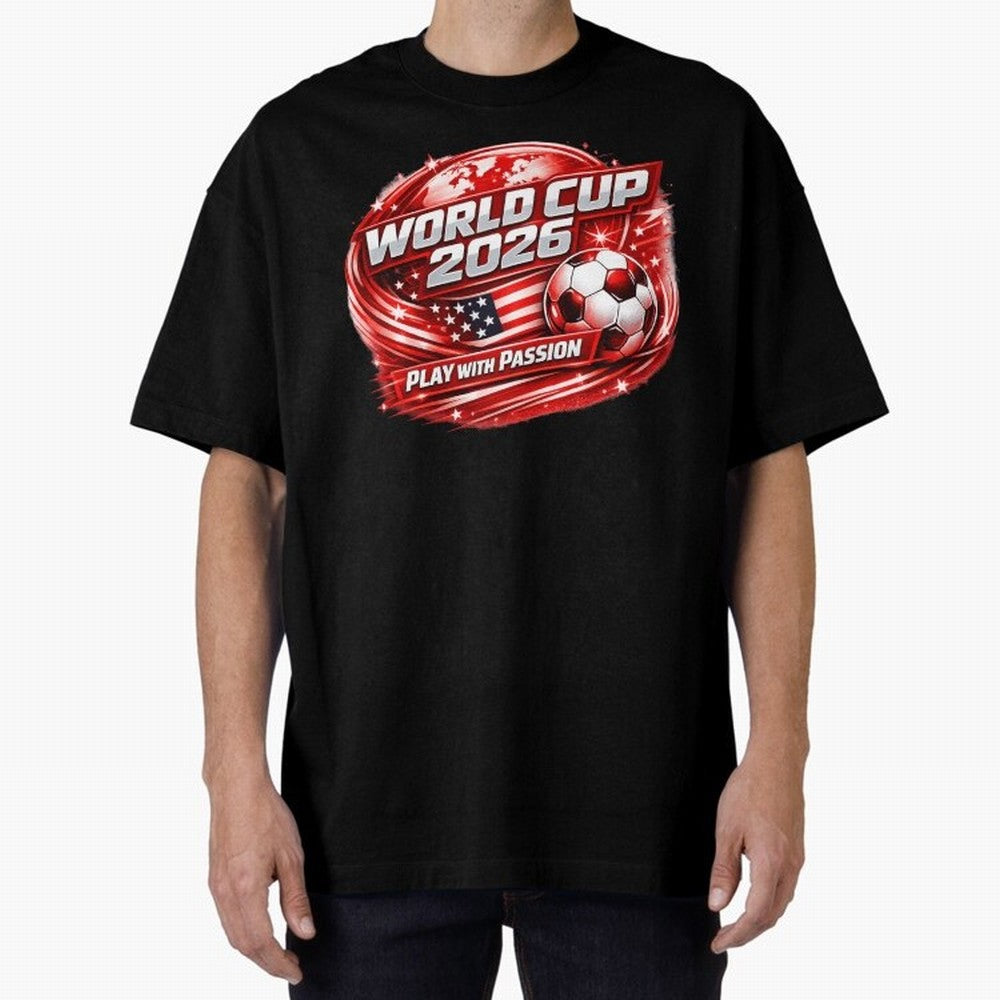 World Cup 2026 Classic T-Shirt Make Your Look Match Match Day Hype around FIFA World Cup 2026 Group Stage, Cristiano Ronaldo, Brazil, Portugal and Argentina, Soccer Culture, Superstar Moments, National Team Dreams and Competitive Fire; Made for Die