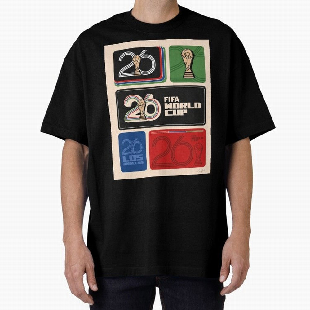 World Cup 2026 Soccer Celebration: United Football Fan Art Classic T-Shirt Show Up for the Glory of FIFA World Cup 2026 Group Stage Highlighting CR7 and Messi, Argentina and Brazil Energy, Match Day Excitement, Supporter Culture, Golden Goals and