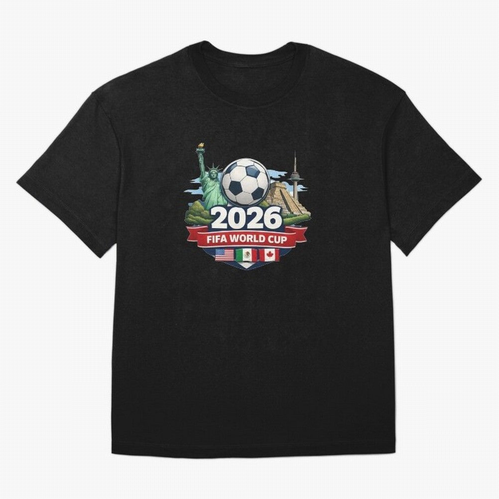 FIFA World Cup 2026 US Canada mexico Classic T-Shirt Carry the Dream of Global Football Passion for FIFA World Cup 2026, Built around Messi, CR7 and Mbappe, Brazil, Championship Spirit, Famous Goals, Roaring Crowds and International Football Unity;
