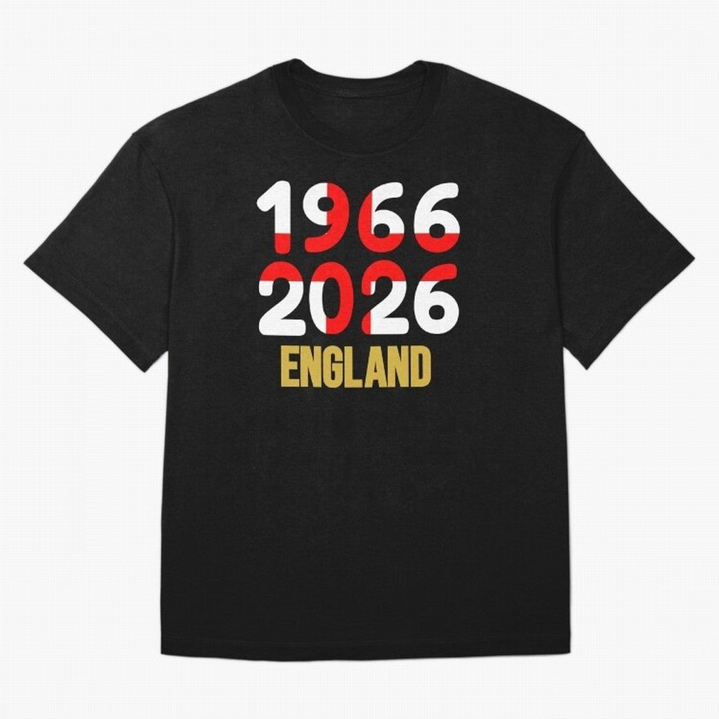 England 1966/2026 Classic T-Shirt Celebrate Fan Culture around Match Day Hype around FIFA World Cup 2026 USA Canada Mexico, Haaland and Mbappe, England, Game Day Rituals, Football Legends, Country Pride and the Road to the Final; Made for Die Hard
