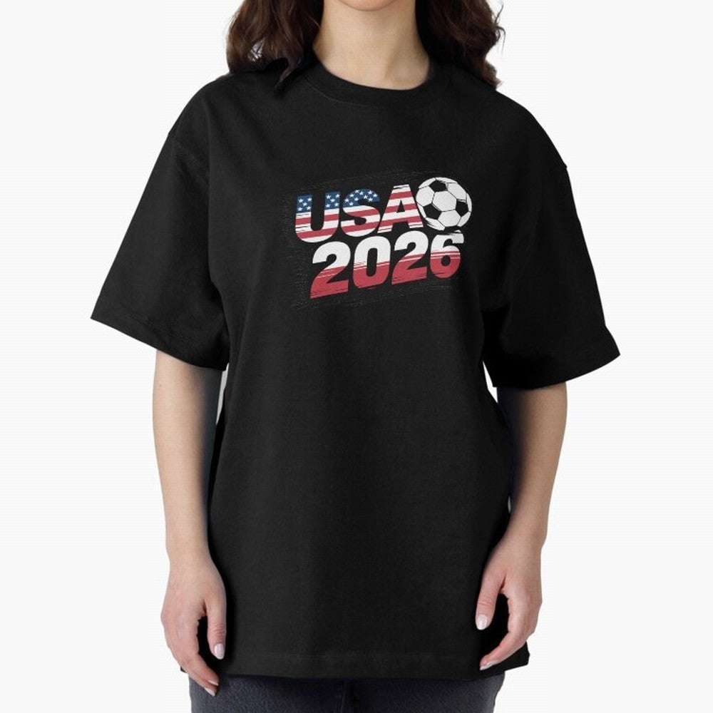 USA 2026 Soccer Classic T-Shirt Make Every Kick Count in the FIFA World Cup 2026 USA Canada Mexico Journey through Messi, Neymar and Mbappe Highlights, Netherlands Pride, Soccer Culture, Superstar Moments, National Team Dreams and Competitive Fire;