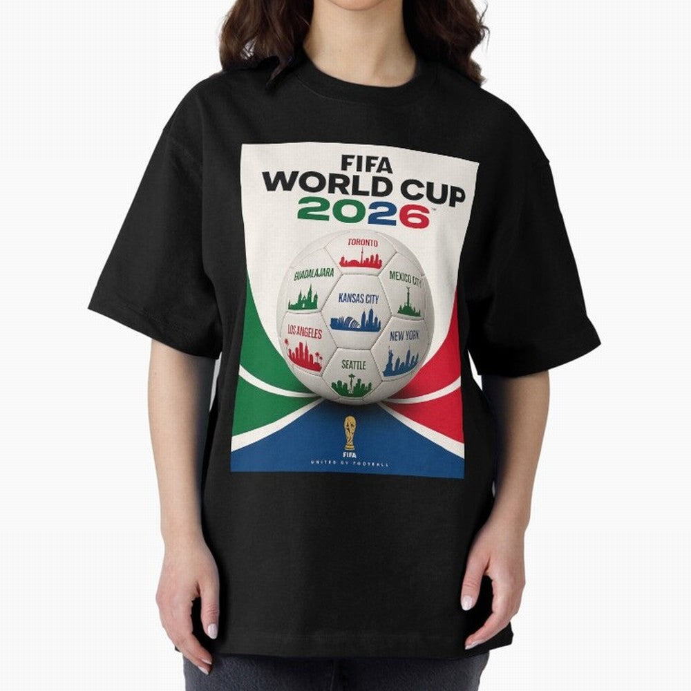 North America Football 2026 Classic T-Shirt Celebrate Fan Favorites in FIFA World Cup 2026 Group Stage Featuring Messi, CR7 and Mbappe, Spain and Netherlands Energy, Fan Favorite Moments, National Team Passion, Big Match Drama and Soccer History;