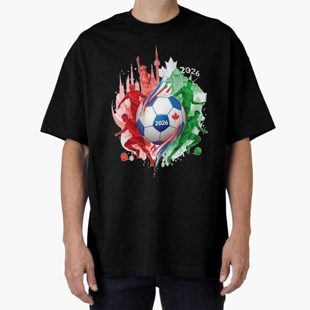 Internation Unity 2026 Classic T-Shirt Make Game Day About FIFA World Cup 2026 USA Canada Mexico for Fans of Mbappe and Neymar and Germany, Bringing Classic Soccer Heritage, Championship Pressure, Fan Loyalty and International Pride; Built for