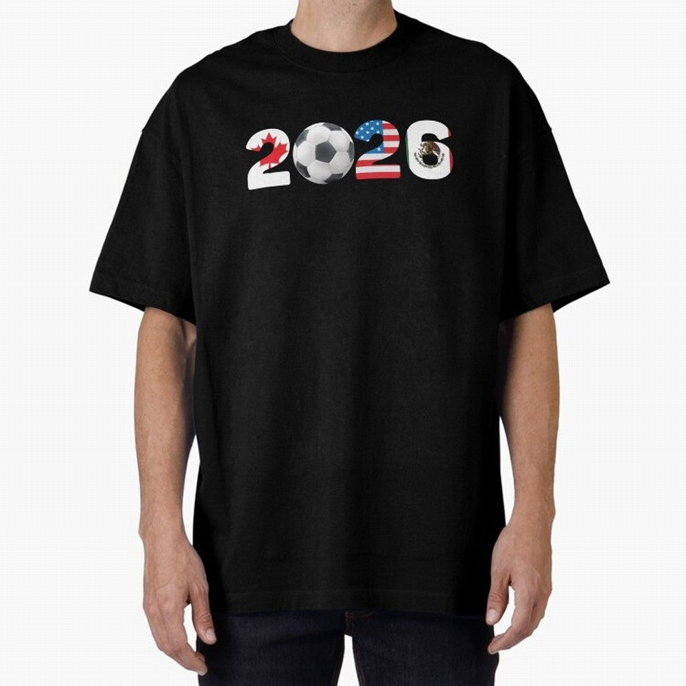 2026 North America Football Massive Event Soccer Ball Classic T-Shirt Keep Football History Alive during FIFA World Cup 2026 Group Stage Built around Mbappe and Neymar, Argentina, France and Brazil Energy, Retro Football Energy, Iconic Rivalries,