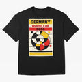 Elegant and Geometrical Germany World Cup 2026 Poster Classic T-Shirt Spotlight FIFA World Cup 2026 Group Stage Spirit, Highlighting England and Germany, Neymar, Goal Celebration Energy, Supporter Heritage, Football Icons and Worldwide Tournament