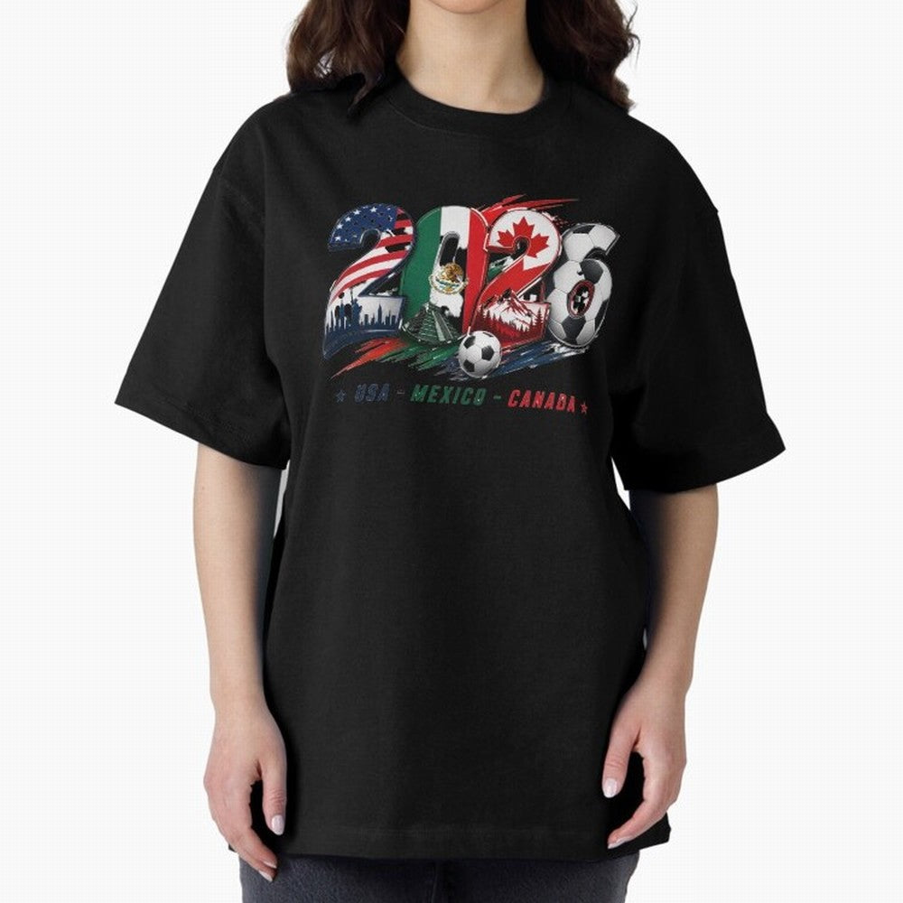 United by Football 2026 North America Soccer Design Classic T-Shirt Bring Supporter Culture to Global Football Passion for FIFA World Cup 2026 Group Stage, Capturing Messi, Neymar and Mbappe, England, Game Day Rituals, Football Legends, Country