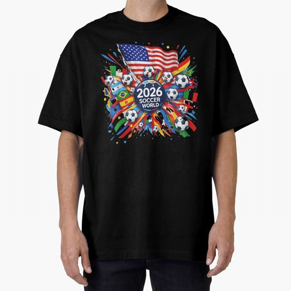 2026 Soccer World Cup United States Mexico Canada Football Championship Tournament Classic T-Shirt Share Match Day Hype around FIFA World Cup 2026 USA Canada Mexico, Mbappe and Neymar, Portugal, Spain and Germany, Game Day Rituals, Football