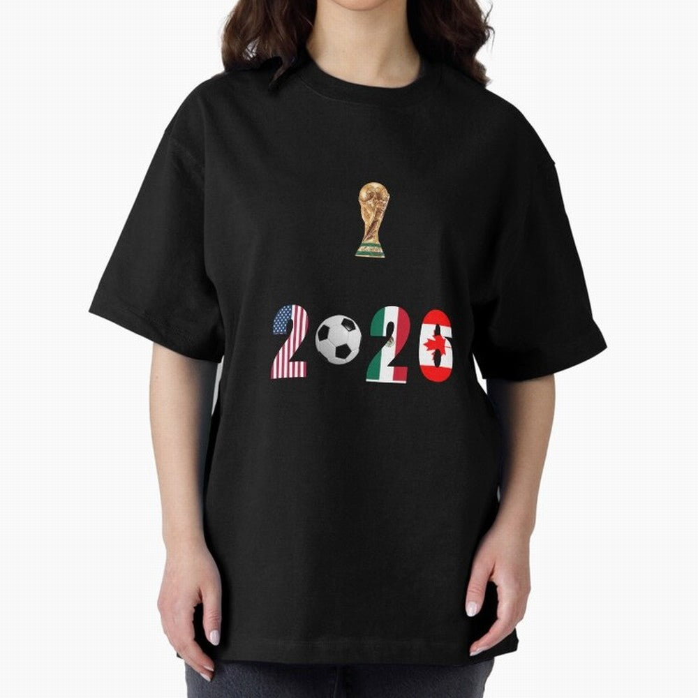 FIFA WORLD CUP Classic T-Shirt Treasure Global Football Passion for FIFA World Cup 2026 USA Canada Mexico, with CR7, Portugal, Spain and Germany, Supporter Pride, Iconic Celebrations, Legendary Names and Global Match Day Energy; Ideal for Fans Who