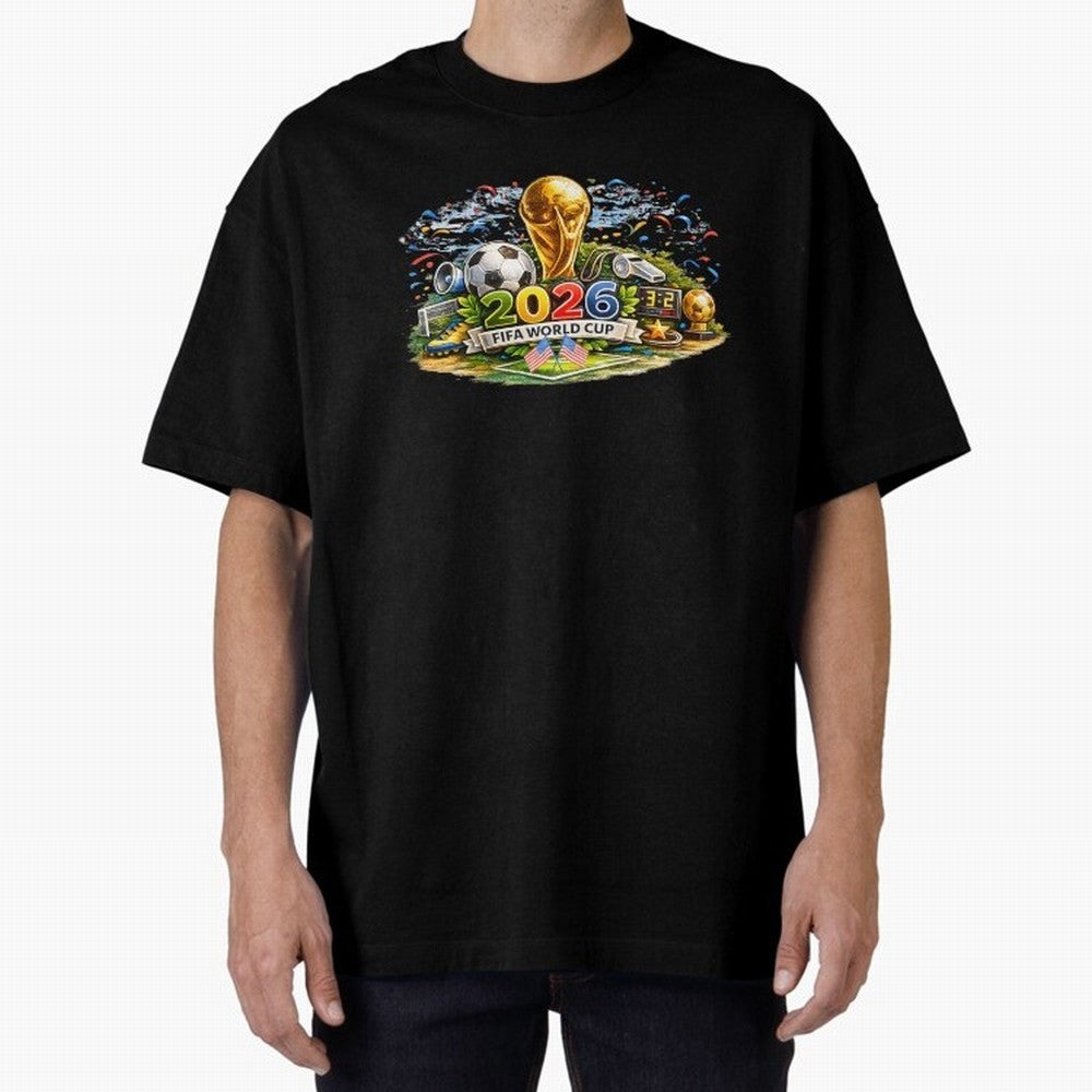 FIFA World Cup 2026, USA Support Gift Classic T-Shirt Support FIFA World Cup 2026 Spirit, Connected to France and Portugal, Neymar, Haaland and Cristiano Ronaldo, Soccer Culture, Superstar Moments, National Team Dreams and Competitive Fire; Ideal