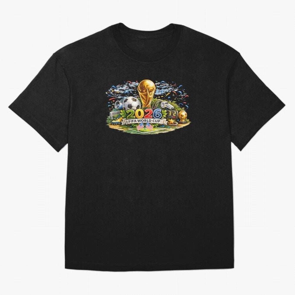 FIFA World Cup 2026, USA Support Gift Classic T-Shirt Support FIFA World Cup 2026 Spirit, Connected to France and Portugal, Neymar, Haaland and Cristiano Ronaldo, Soccer Culture, Superstar Moments, National Team Dreams and Competitive Fire; Ideal