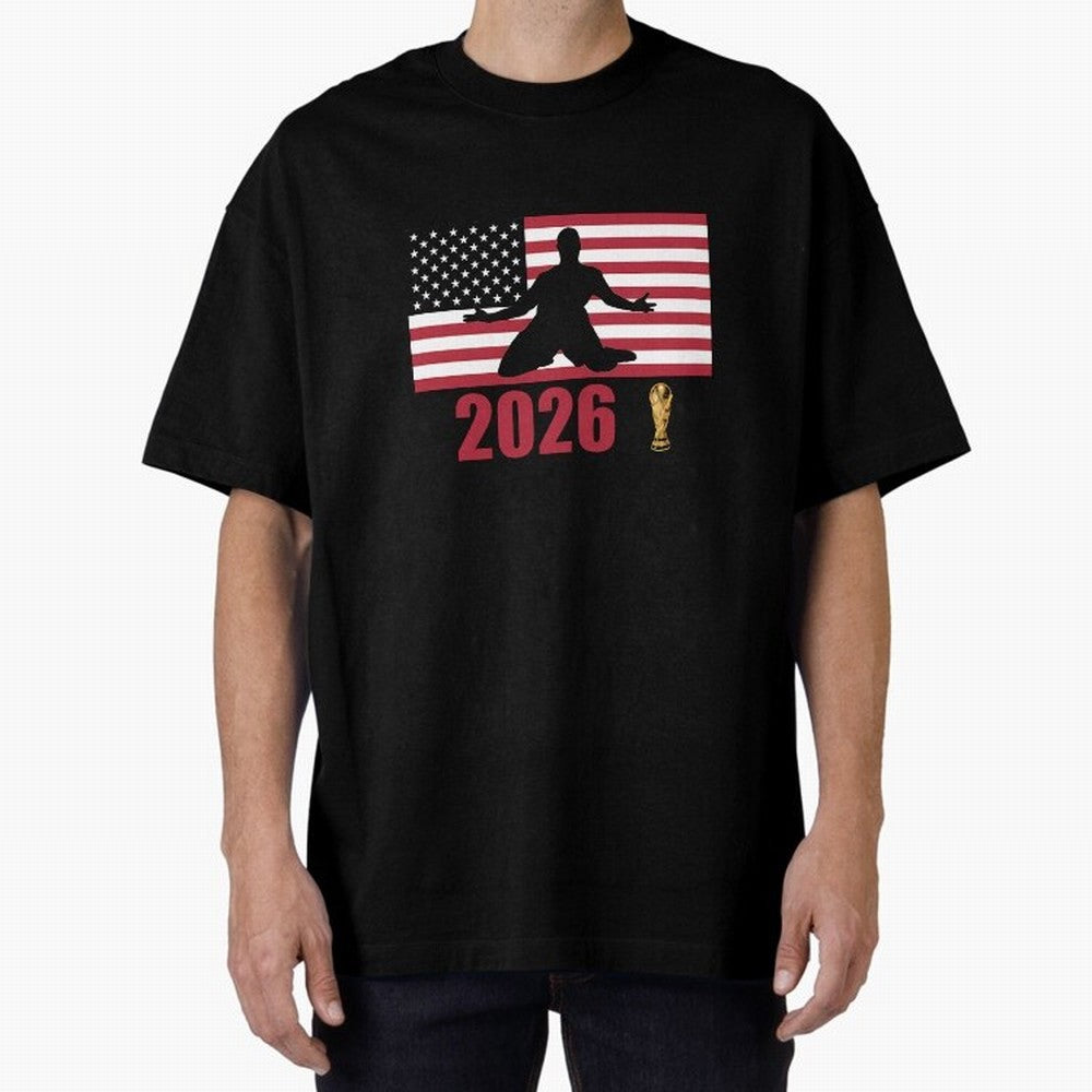 USA World Cup 2026 T-Shirt_84815866 Classic T-Shirt Join the Countdown to Match Day Hype around FIFA World Cup 2026 Group Stage, Neymar, Haaland and Cristiano Ronaldo, Portugal, Spain and Germany, Goal Celebration Energy, Supporter Heritage,