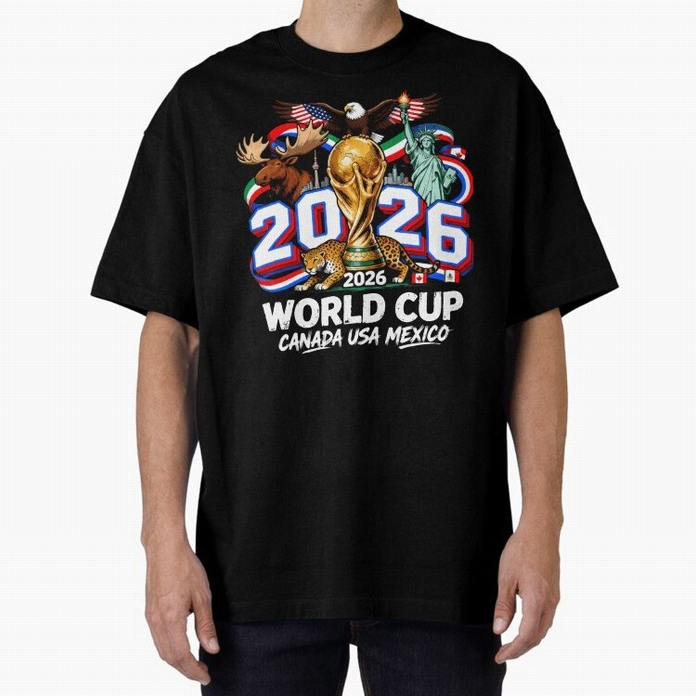 World Cup 2026 Soccer Fan USA Canada Mexico Classic T-Shirt Show Love for Legendary Goals in the FIFA World Cup 2026 Group Stage Journey through Messi Highlights, Portugal, Spain and Germany Pride, Soccer Culture, Superstar Moments, National Team