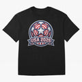USA 2026 World Cup T-Shirt - Star Spangled Soccer Design - American Host Fan Tee Classic T-Shirt Honor the Football Icons of the FIFA World Cup 2026 Group Stage Journey through Neymar, Haaland and Cristiano Ronaldo Highlights, Argentina, France and
