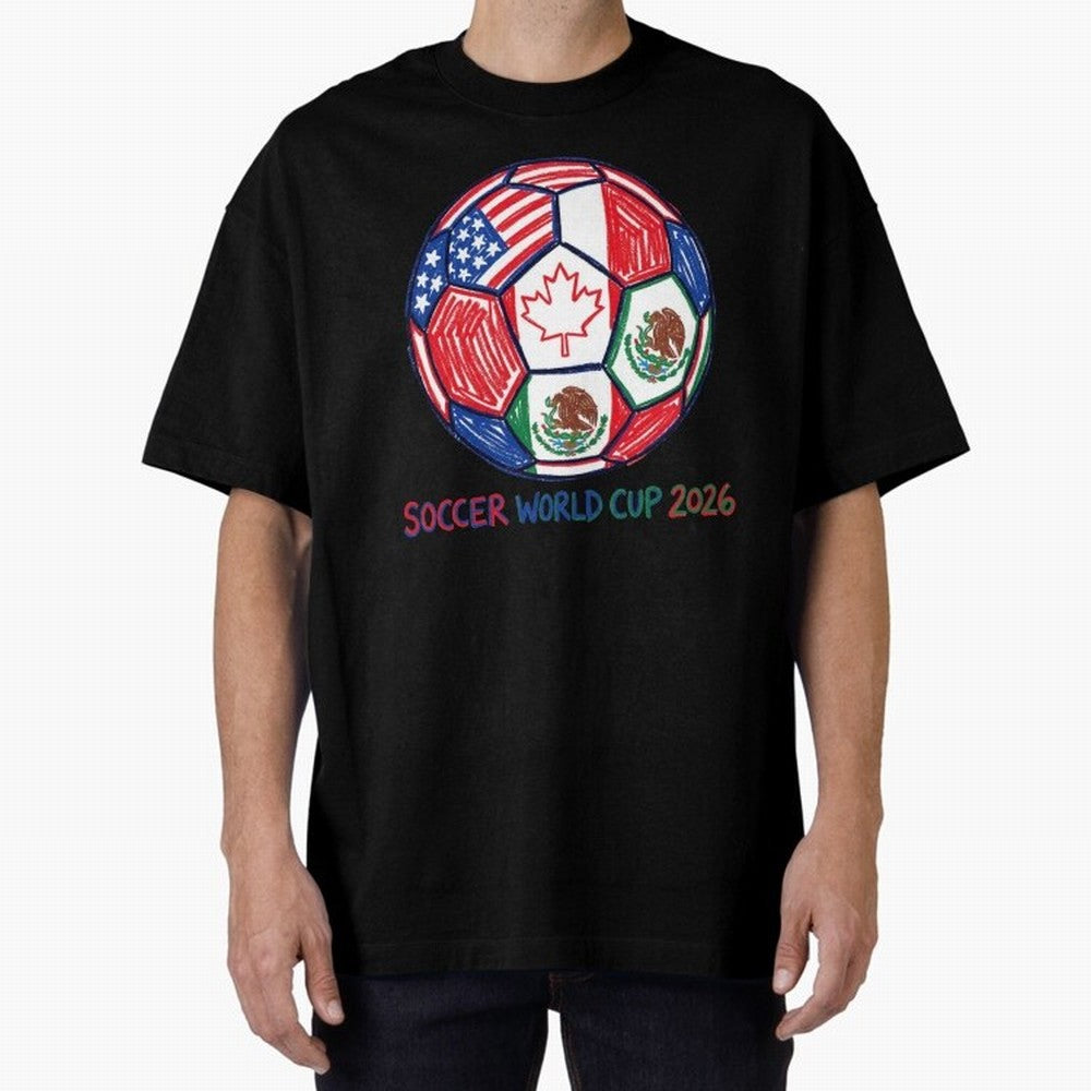 soccer world cup 2026 Classic T-Shirt Show Love for Legendary Goals in the FIFA World Cup 2026 Group Stage Journey through Messi, CR7 and Mbappe Highlights, Argentina and Brazil Pride, Worldwide Fan Energy, Dramatic Goals, Stadium Lights and