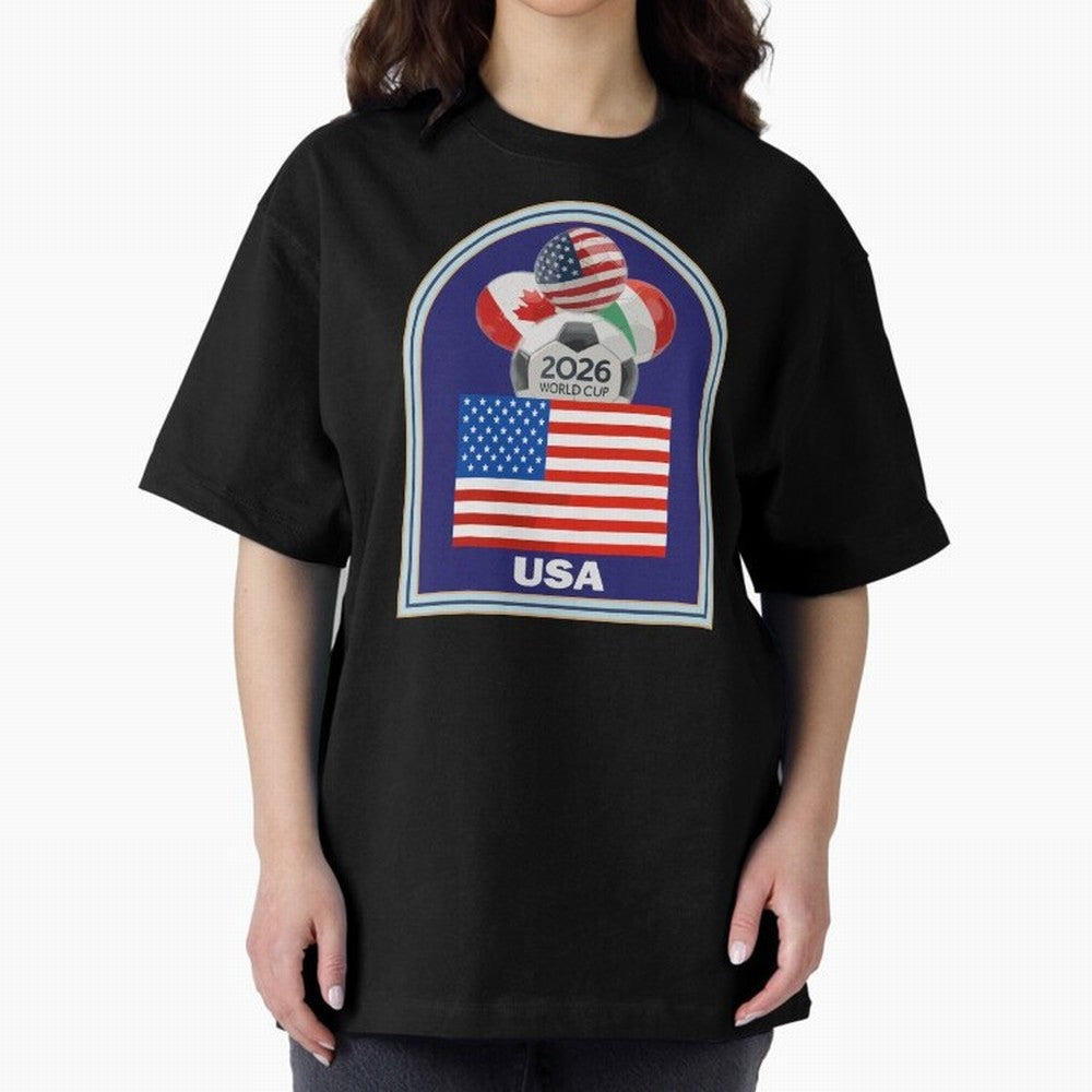 USA 2026 Soccer T-shirt Classic T-Shirt Bring International Match Energy to Match Day Hype around FIFA World Cup 2026 USA Canada Mexico, CR7 and Messi, Netherlands, Stadium Memories, Football Loyalty, International Chants and Championship
