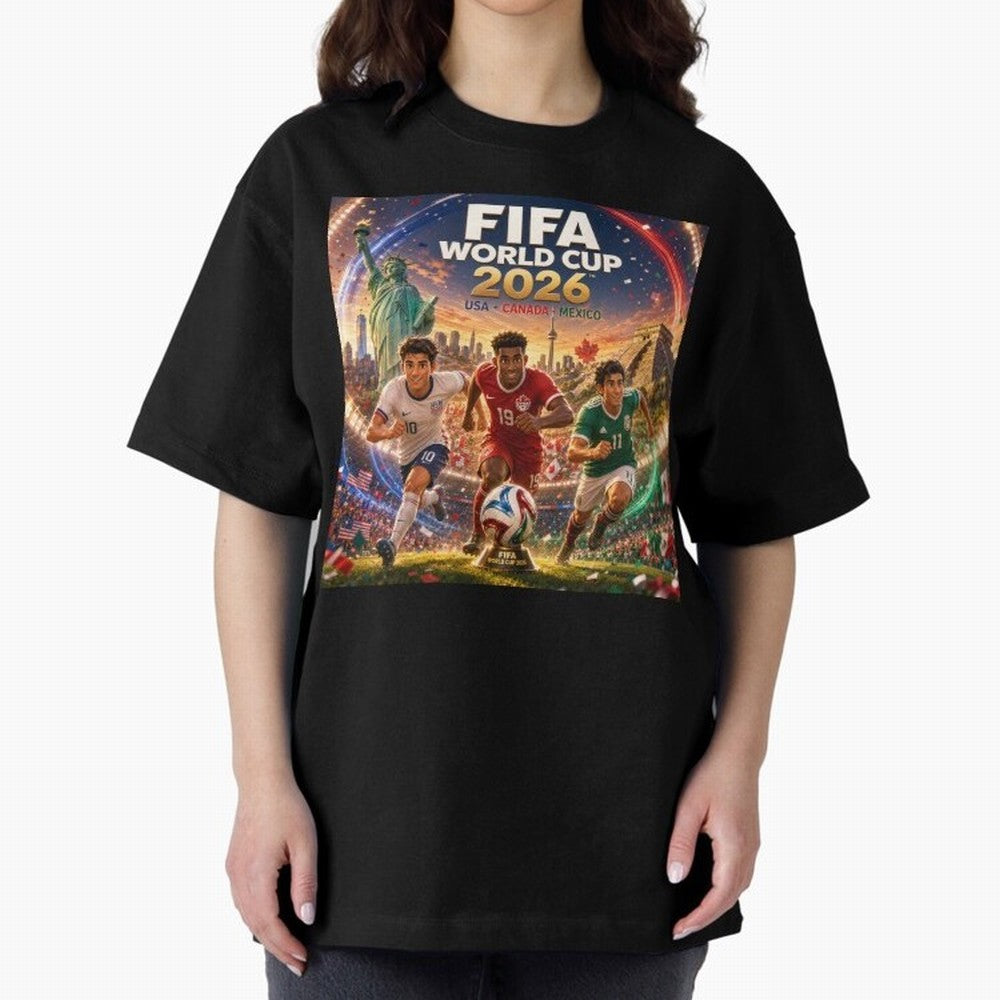 Road to 2026 Football #football 2026 Classic T-Shirt Celebrate the Biggest Stage of FIFA World Cup 2026 Inspired by Neymar, England, France and Netherlands Energy, Sports Nostalgia, International Competition, Famous Players and Unforgettable