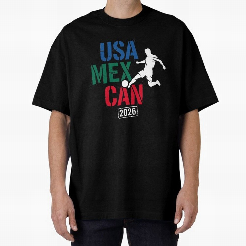 2026 Soccer Player USA Canada Mexico 26 Dark Classic T-Shirt Bring Trophy Dreams to FIFA World Cup 2026 Spirit, Driven by Portugal, Messi, Neymar and Mbappe, Goal Celebration Energy, Supporter Heritage, Football Icons and Worldwide Tournament Joy;