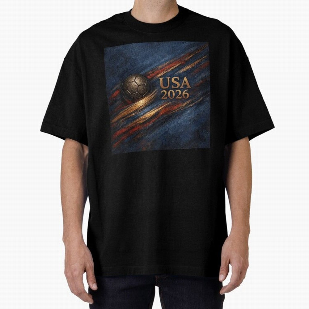 Bronze Inspired USA 2026 Soccer Theme Classic T-Shirt Make Every Kick Count in FIFA World Cup 2026 Spirit, Built around England, France and Netherlands, CR7, Soccer Culture, Superstar Moments, National Team Dreams and Competitive Fire; Ideal for