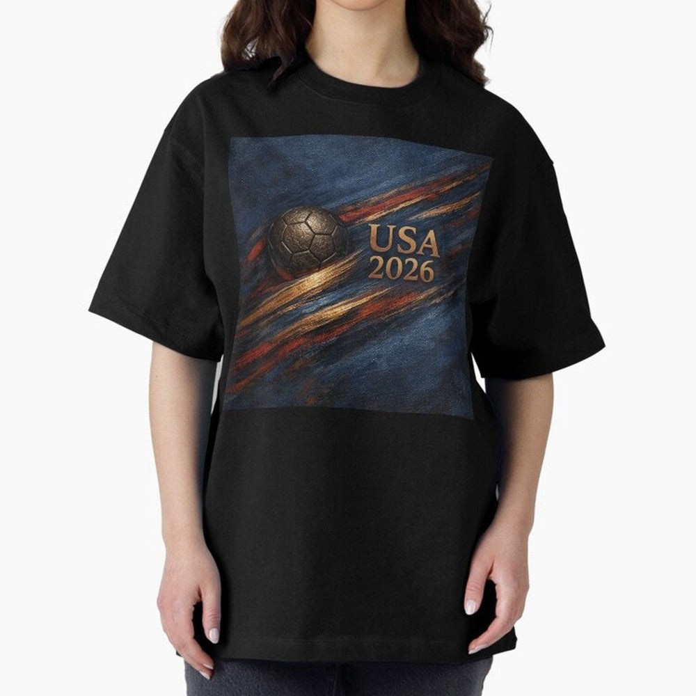 Bronze Inspired USA 2026 Soccer Theme Classic T-Shirt Make Every Kick Count in FIFA World Cup 2026 Spirit, Built around England, France and Netherlands, CR7, Soccer Culture, Superstar Moments, National Team Dreams and Competitive Fire; Ideal for