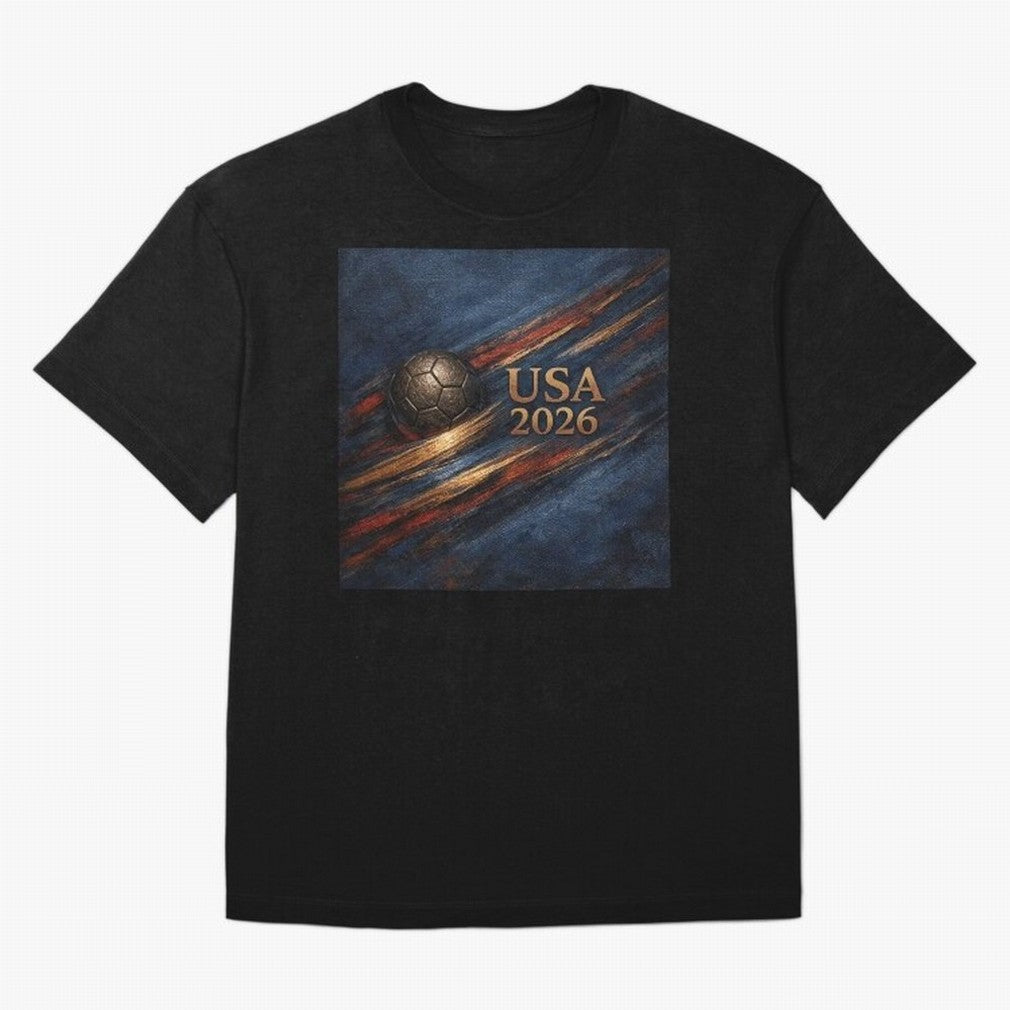 Bronze Inspired USA 2026 Soccer Theme Classic T-Shirt Make Every Kick Count in FIFA World Cup 2026 Spirit, Built around England, France and Netherlands, CR7, Soccer Culture, Superstar Moments, National Team Dreams and Competitive Fire; Ideal for