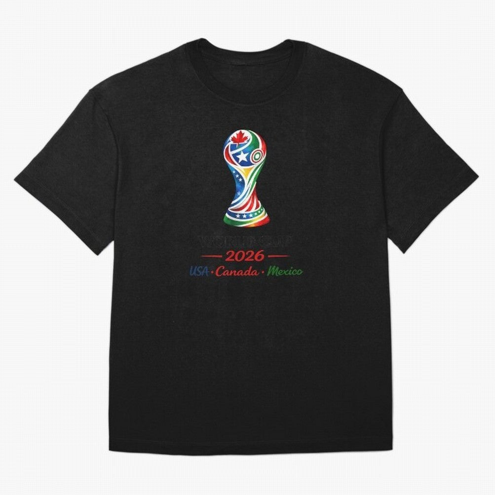World Cup 2026, USA Canada Mexico, Soccer Fan Classic T-Shirt Celebrate Classic Football Spirit in FIFA World Cup 2026 Filled with CR7 and Messi, England, France and Netherlands Energy, Worldwide Fan Energy, Dramatic Goals, Stadium Lights and