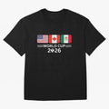 Football World Cup 2026 USA Canada Mexico Soccer & Football Fan Classic T-Shirt Celebrate Global Passion for Match Day Hype around FIFA World Cup 2026 Group Stage, Mbappe, Netherlands, Stadium Chants, National Pride, Trophy Dreams and Unforgettable
