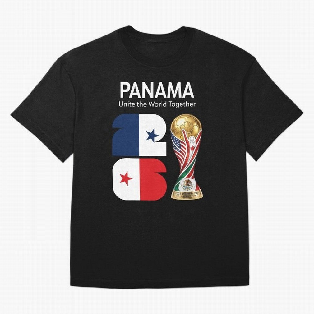 World Cup 2026, IMG 027, PANAMA 002 Classic T-Shirt Carry the Dream of FIFA World Cup 2026 USA Canada Mexico for Fans of Messi, CR7 and Mbappe and Spain and Netherlands, Bringing Soccer Culture, Superstar Moments, National Team Dreams and