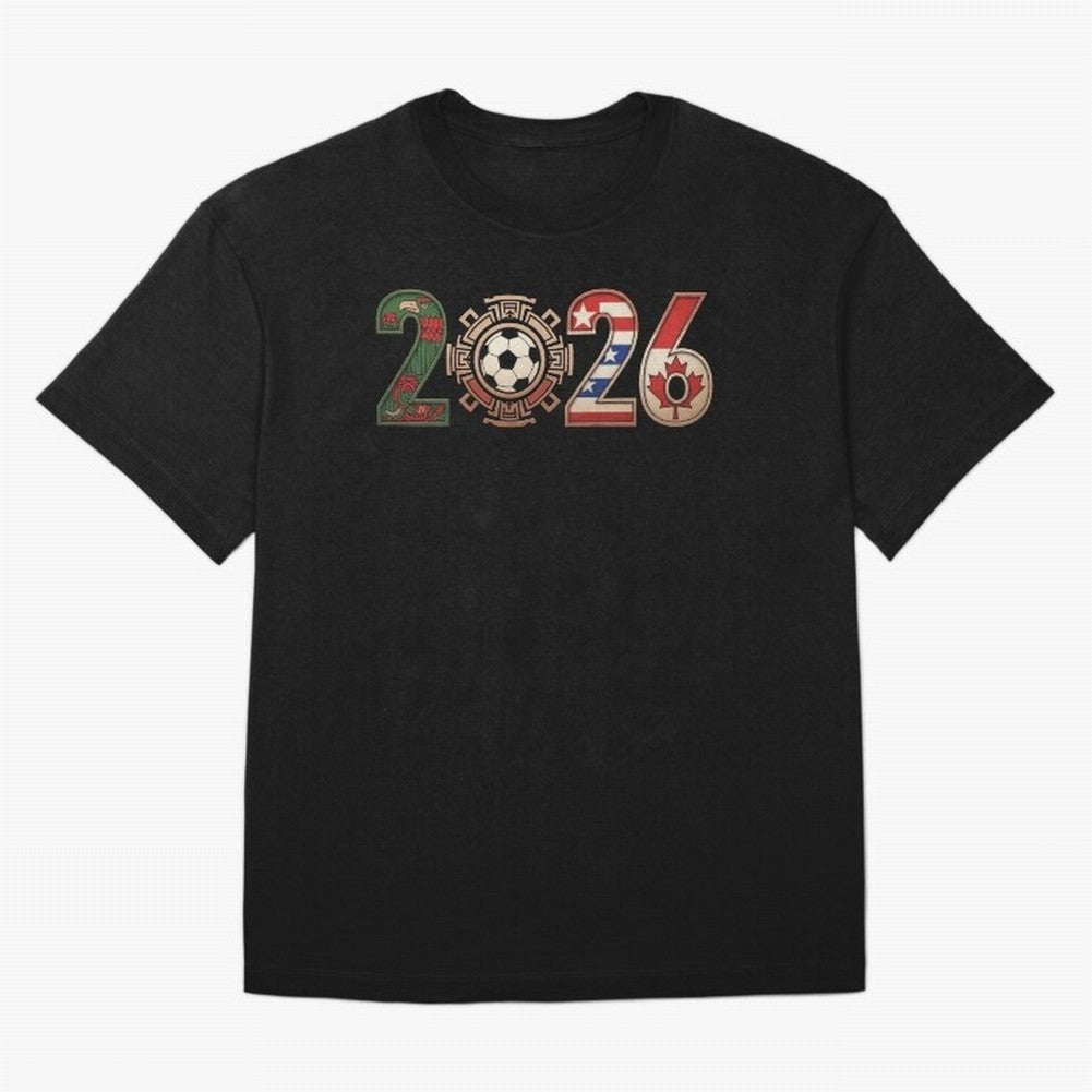 Three Nations One Game 2026 Classic T-Shirt Stand with FIFA World Cup 2026 USA Canada Mexico Centered on CR7, France Energy, Tournament Hype, Historic Matchups, Family Viewing Parties and Global Sports Pride; Perfect for Fans, Collectors, Family