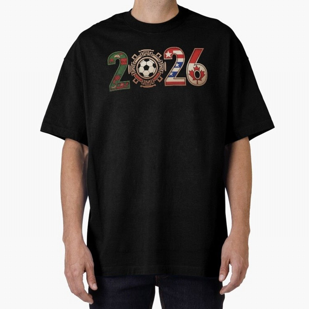 Three Nations One Game 2026 Classic T-Shirt Stand with FIFA World Cup 2026 USA Canada Mexico Centered on CR7, France Energy, Tournament Hype, Historic Matchups, Family Viewing Parties and Global Sports Pride; Perfect for Fans, Collectors, Family
