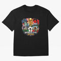 World Football 2026 USA Canada Mexico ¨C Soccer Fan Design Retro Travel Style Classic T-Shirt Show Passion for the Stars of Global Football Passion for FIFA World Cup 2026, Built around CR7 and Messi, France, Football Passion, Legendary