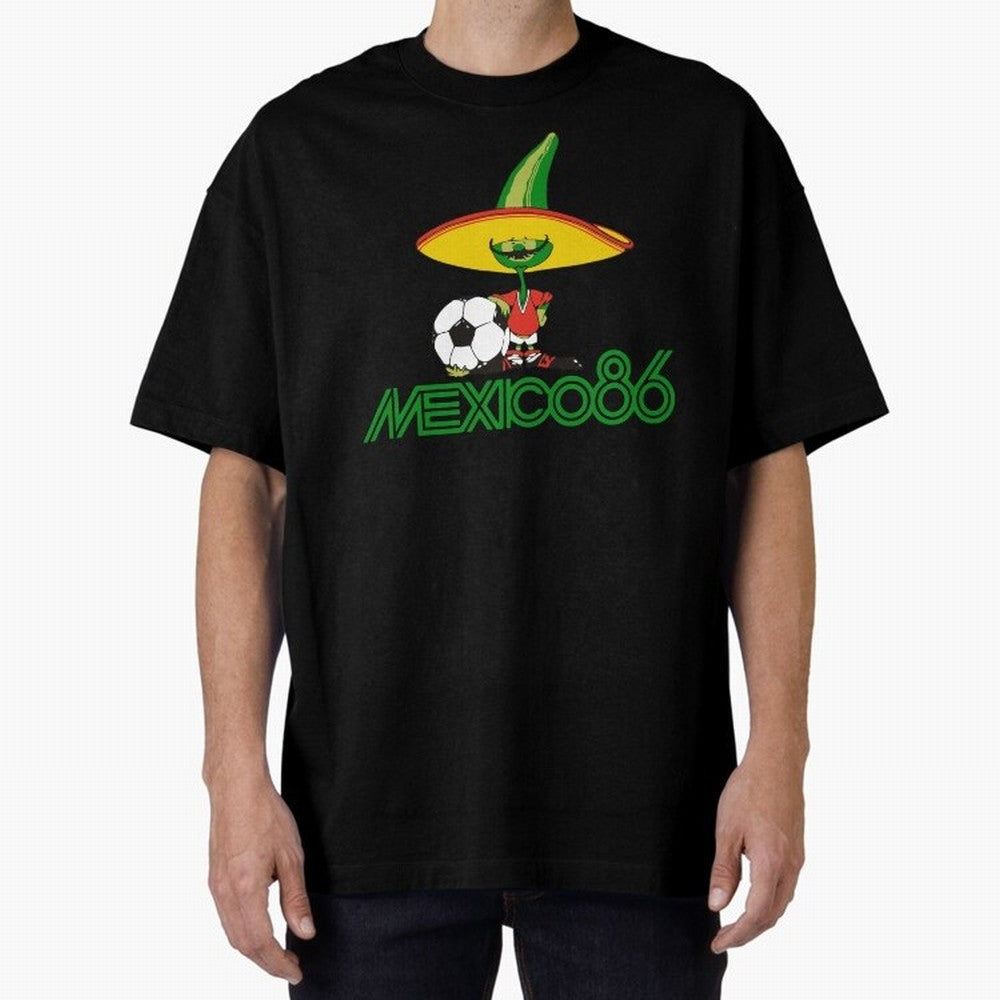 Mexico 86 Piquet Classic T-Shirt Bring International Match Energy to Global Football Passion for FIFA World Cup 2026 Group Stage, Driven by Neymar, Haaland and Cristiano Ronaldo, Germany, Tournament Hype, Historic Matchups, Family Viewing Parties
