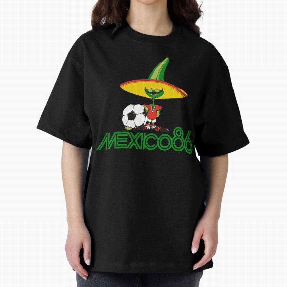 Mexico 86 Piquet Classic T-Shirt Bring International Match Energy to Global Football Passion for FIFA World Cup 2026 Group Stage, Driven by Neymar, Haaland and Cristiano Ronaldo, Germany, Tournament Hype, Historic Matchups, Family Viewing Parties