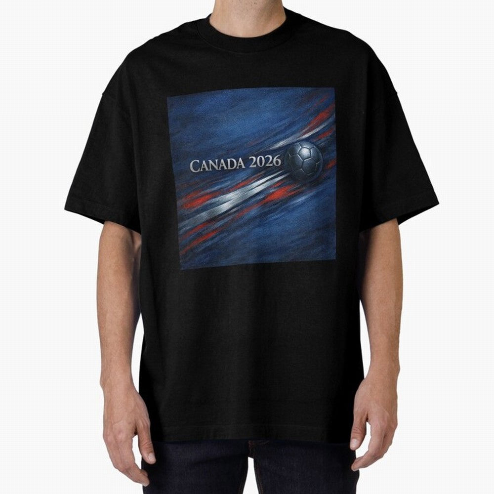 Canada 2026 Soccer Inspired Design Classic T-Shirt Celebrate the Magic of Global Football Passion for FIFA World Cup 2026 USA Canada Mexico, Centered on Mbappe and Neymar, England, France and Netherlands, Global Supporter Spirit, Legendary Goals,