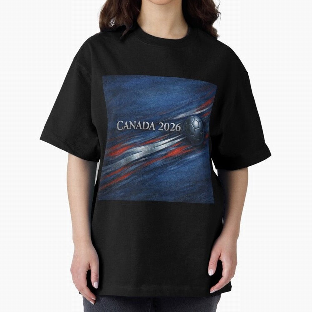 Canada 2026 Soccer Inspired Design Classic T-Shirt Celebrate the Magic of Global Football Passion for FIFA World Cup 2026 USA Canada Mexico, Centered on Mbappe and Neymar, England, France and Netherlands, Global Supporter Spirit, Legendary Goals,