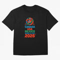 World Cup 2026 USA Canada Mexico ¡ª Retro Soccer Tournament Illustration Classic T-Shirt Join the Countdown to FIFA World Cup 2026 for Fans of Haaland and Mbappe and Spain and Netherlands, Bringing Champion Mindset, Group Stage Buzz, Knockout