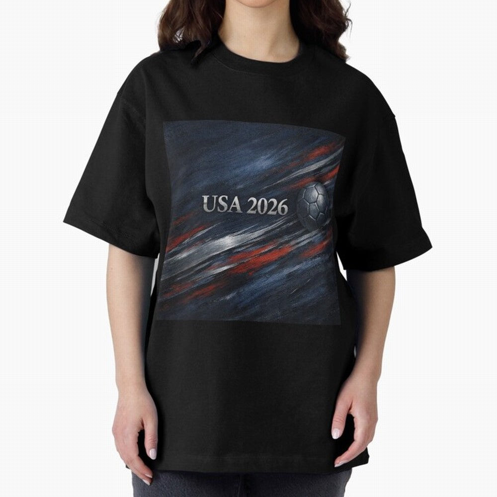 USA 2026 Soccer Event Design Classic T-Shirt Feel the Roar of Match Day Hype around FIFA World Cup 2026, CR7, Portugal, Match Day Excitement, Supporter Culture, Golden Goals and Global Football Passion; Ideal for Passionate Fans Who Love Underdog