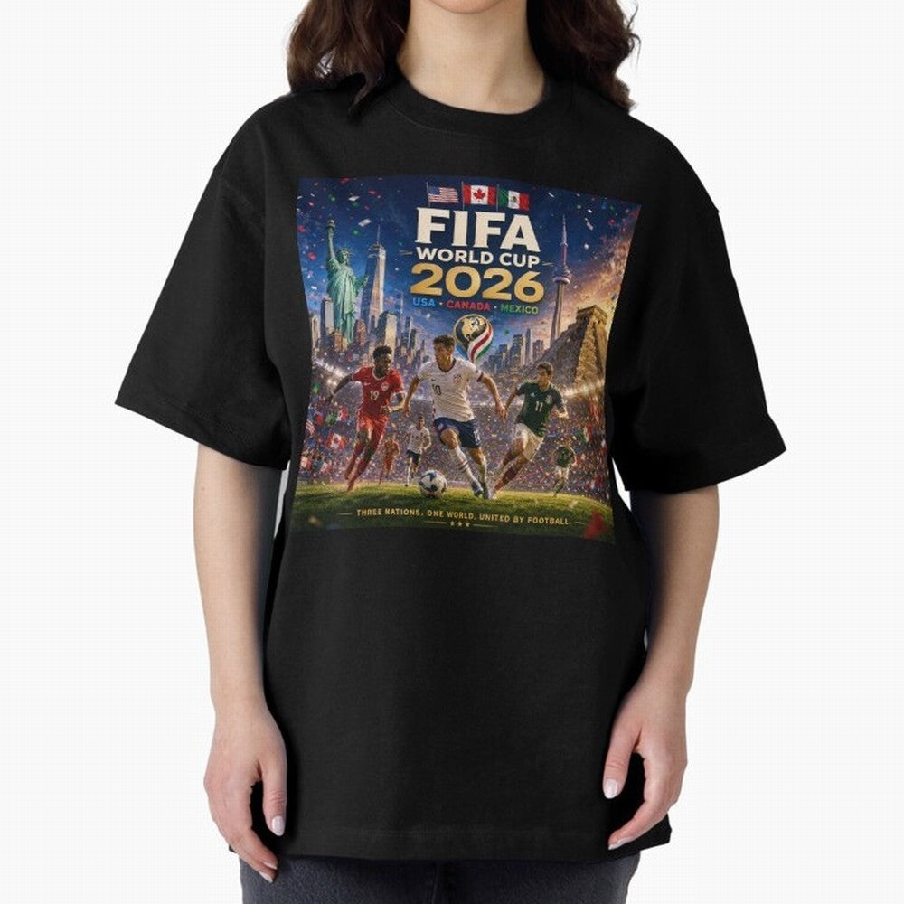 North America Soccer 2026 #football 2026 Classic T-Shirt Keep the Match Day Mood of FIFA World Cup 2026 Group Stage Spirit, Capturing Germany, Cristiano Ronaldo, Global Supporter Spirit, Legendary Goals, National Colors and Tournament Celebration;