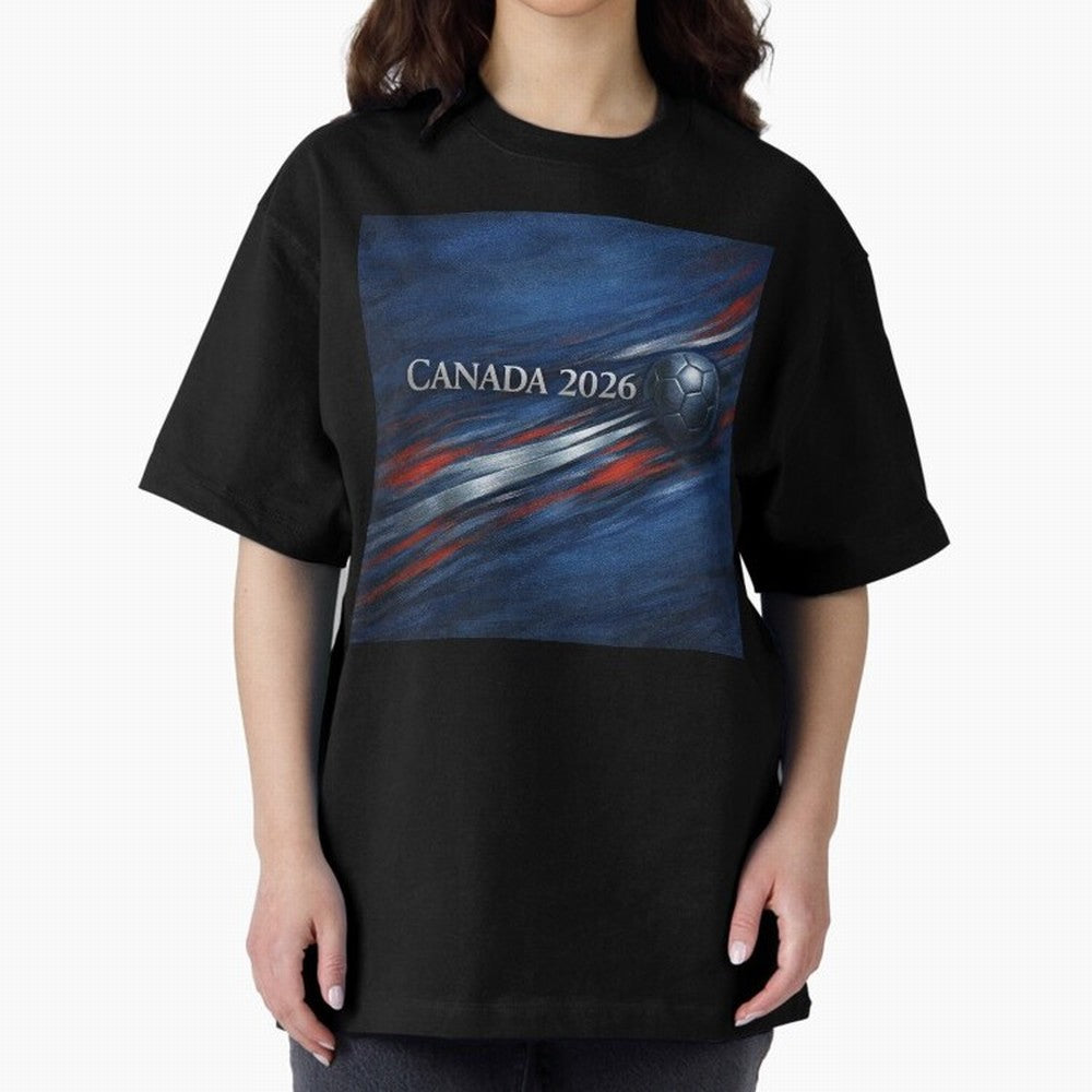 Canada 2026 Soccer Splash Classic T-Shirt Bring FIFA World Cup 2026 USA Canada Mexico for Fans of Cristiano Ronaldo, Haaland and CR7 and England, France and Netherlands, Bringing Fan Favorite Moments, National Team Passion, Big Match Drama and