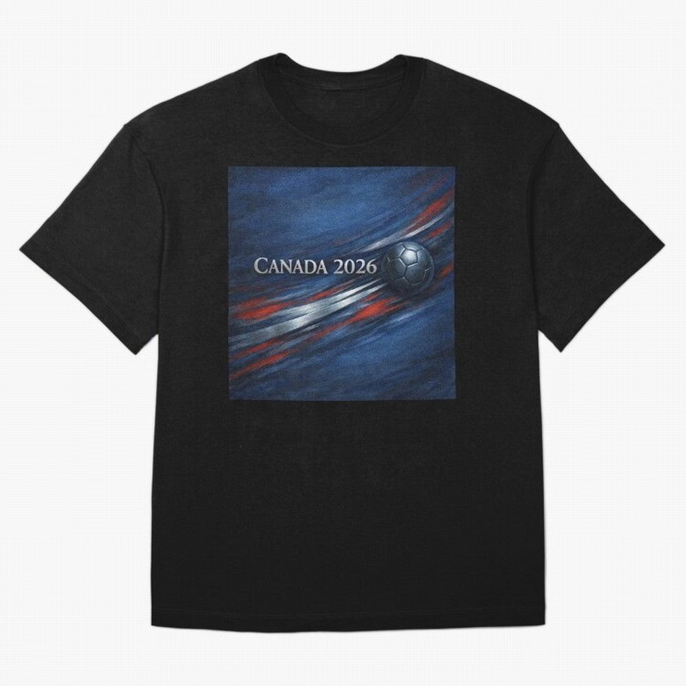 Canada 2026 Soccer Splash Classic T-Shirt Bring FIFA World Cup 2026 USA Canada Mexico for Fans of Cristiano Ronaldo, Haaland and CR7 and England, France and Netherlands, Bringing Fan Favorite Moments, National Team Passion, Big Match Drama and