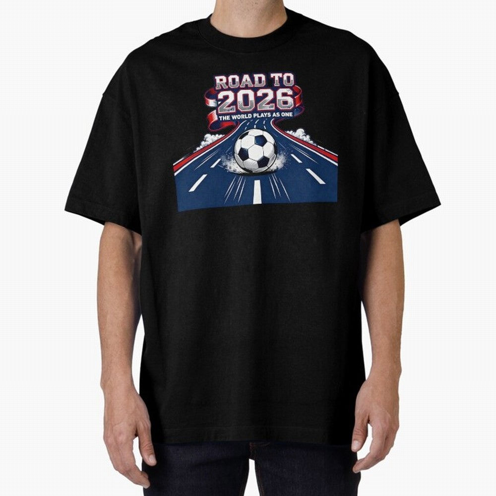 Road to 2026 ¨C The World Plays as One Classic T-Shirt Celebrate Classic Football Spirit in the FIFA World Cup 2026 USA Canada Mexico Journey through Cristiano Ronaldo Highlights, France and Portugal Pride, Game Day Rituals, Football Legends,