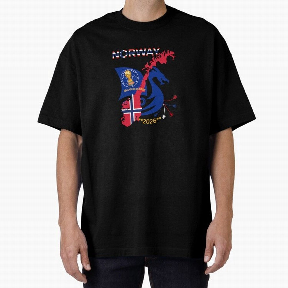 Norway 2026 Classic T-Shirt Feel the Roar of FIFA World Cup 2026 Group Stage for Fans of Neymar, Haaland and Cristiano Ronaldo and Brazil, Portugal and Argentina, Bringing Football Festival Excitement, Trophy Ambitions, Country Rivalries and Star