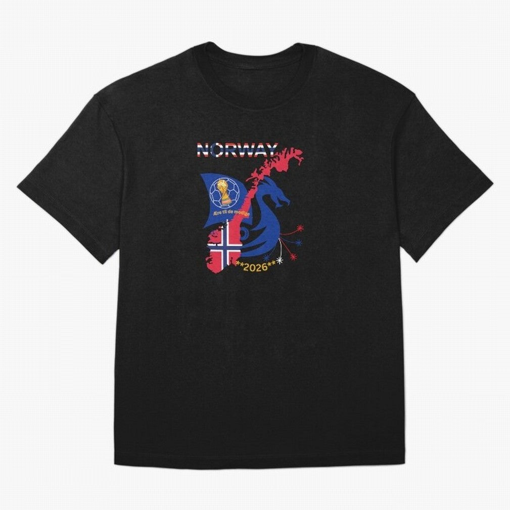 Norway 2026 Classic T-Shirt Feel the Roar of FIFA World Cup 2026 Group Stage for Fans of Neymar, Haaland and Cristiano Ronaldo and Brazil, Portugal and Argentina, Bringing Football Festival Excitement, Trophy Ambitions, Country Rivalries and Star