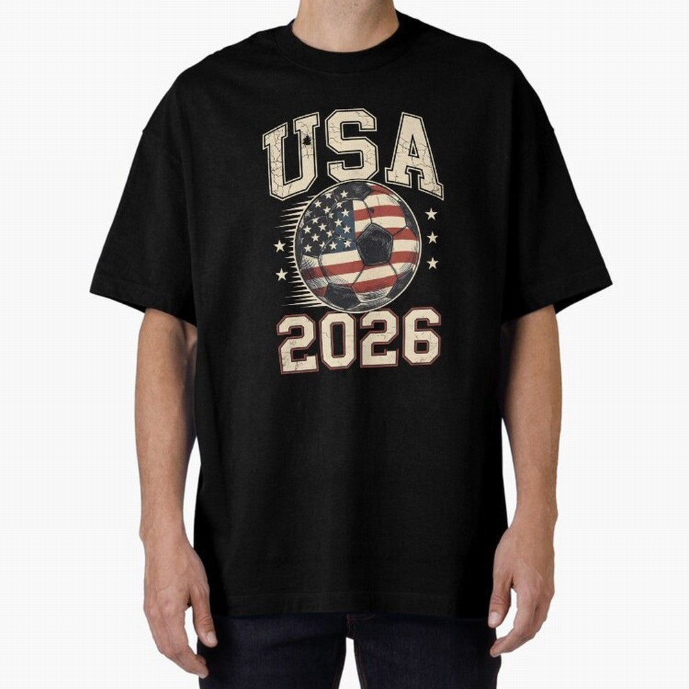USA 2026 World Cup Soccer Classic T-Shirt Back the Journey through FIFA World Cup 2026 Group Stage for Fans of CR7 and France and Portugal, Bringing Champion Mindset, Group Stage Buzz, Knockout Tension and Passionate Fan Culture; Made for Die Hard