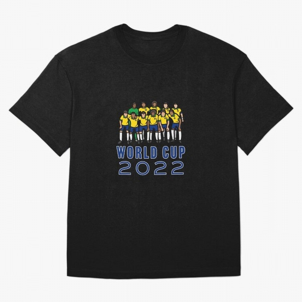 World Cup 2022 Classic T-Shirt Mark FIFA World Cup 2026 USA Canada Mexico with Mbappe, Brazil Energy, Sports Nostalgia, International Competition, Famous Players and Unforgettable Victories; Great for Watch Parties, Sports Bars, Family Nights, Fan