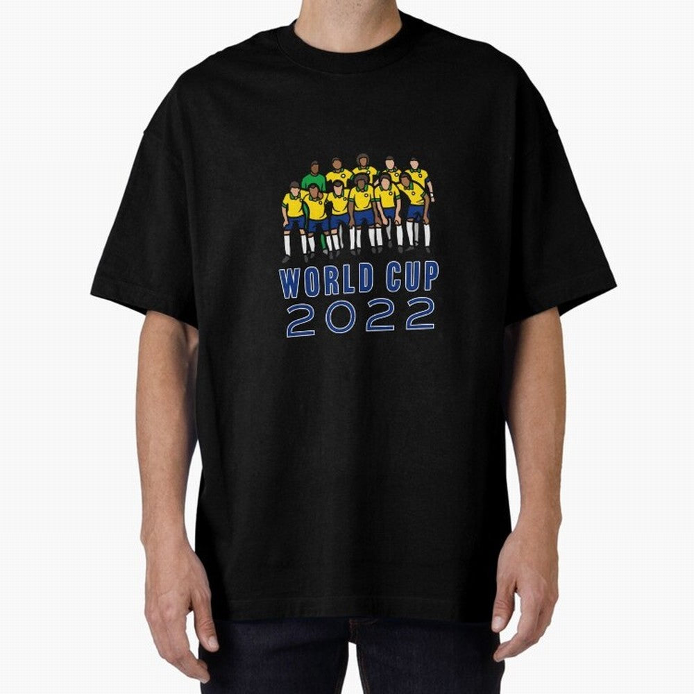 World Cup 2022 Classic T-Shirt Mark FIFA World Cup 2026 USA Canada Mexico with Mbappe, Brazil Energy, Sports Nostalgia, International Competition, Famous Players and Unforgettable Victories; Great for Watch Parties, Sports Bars, Family Nights, Fan
