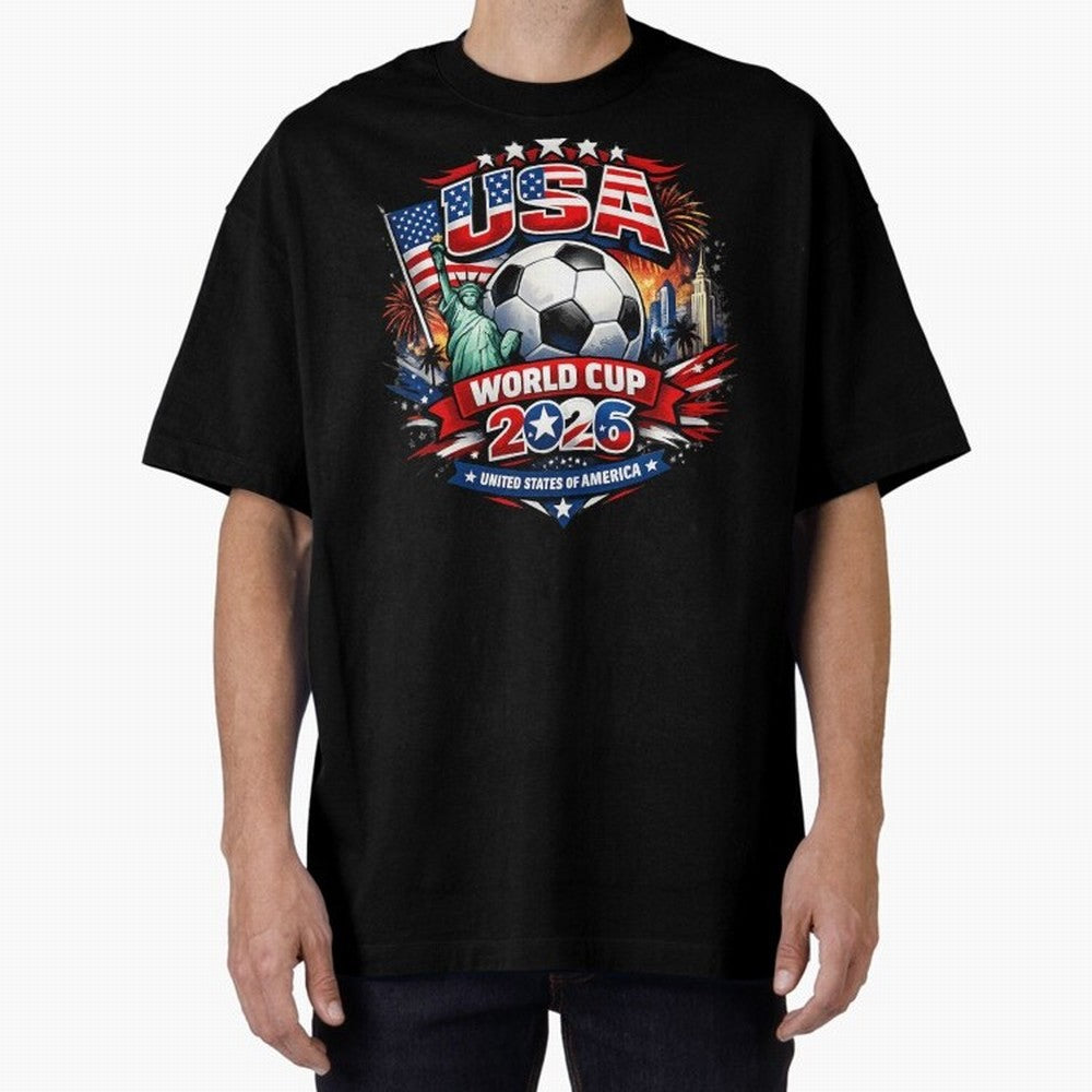USA World Cup 2026 Soccer Graphic ¨C Patriotic Football Fan Art Classic T-Shirt Celebrate the Biggest Stage of the FIFA World Cup 2026 Journey through Mbappe and Neymar Highlights, Germany Pride, Goal Celebration Energy, Supporter Heritage,