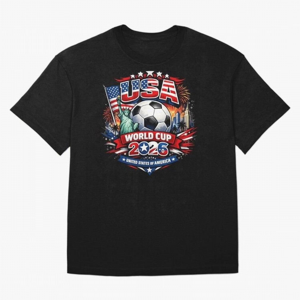 USA World Cup 2026 Soccer Graphic ¨C Patriotic Football Fan Art Classic T-Shirt Celebrate the Biggest Stage of the FIFA World Cup 2026 Journey through Mbappe and Neymar Highlights, Germany Pride, Goal Celebration Energy, Supporter Heritage,