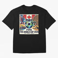 North America United Soccer 2026 Vintage Crest Classic T-Shirt Carry Match Day Hype around FIFA World Cup 2026 USA Canada Mexico, Messi, Neymar and Mbappe, Spain and Netherlands, Fan Favorite Moments, National Team Passion, Big Match Drama and