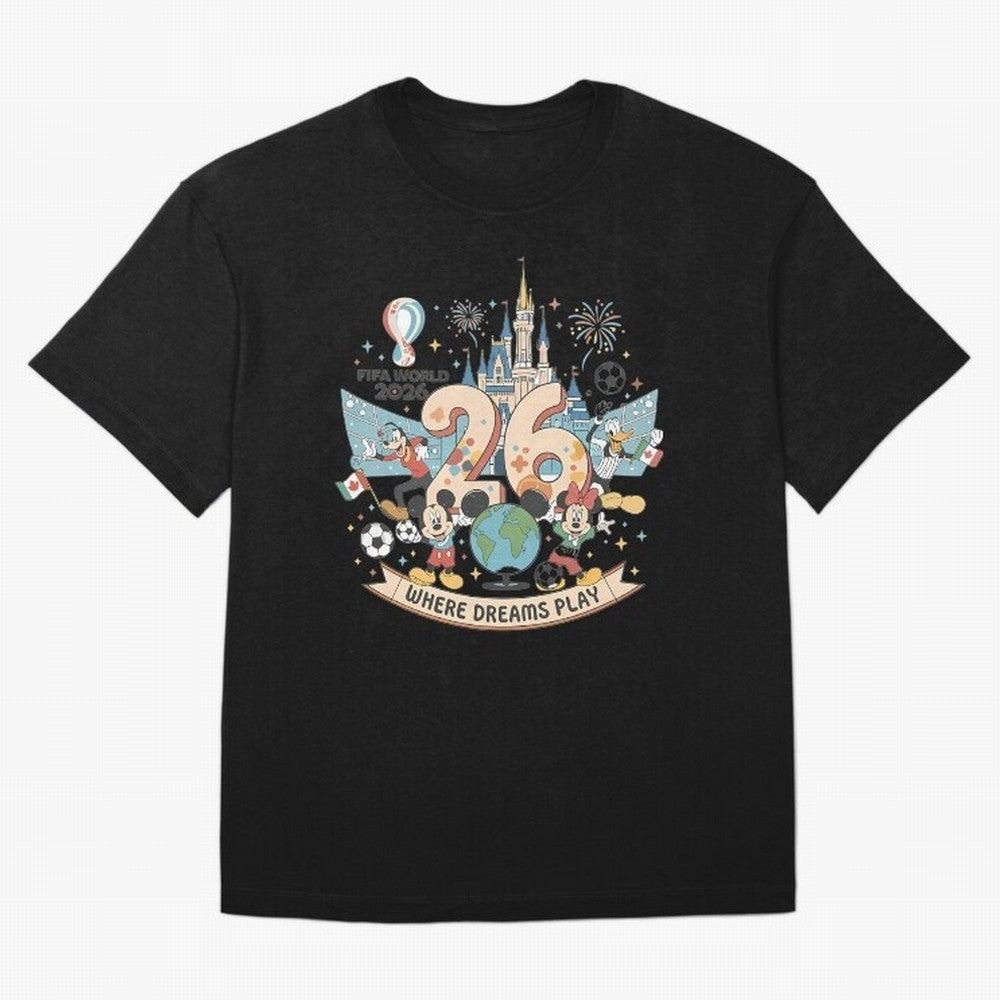 Dreamland Football World Cup26 Classic T-Shirt Show Support during Match Day Hype around FIFA World Cup 2026 USA Canada Mexico, Cristiano Ronaldo, Haaland and CR7, Brazil, Game Day Rituals, Football Legends, Country Pride and the Road to the Final;